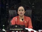 Ketua DPR RI Puan Maharani saat penyampaian nota keuangan APBN 2023