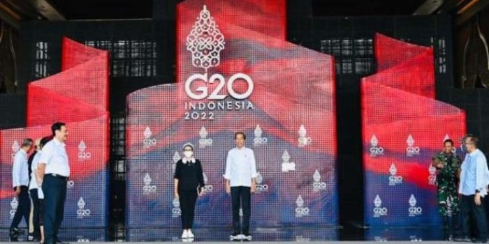Presiden Jokowi tinjau lokasi penyelenggaraan KTT G20.