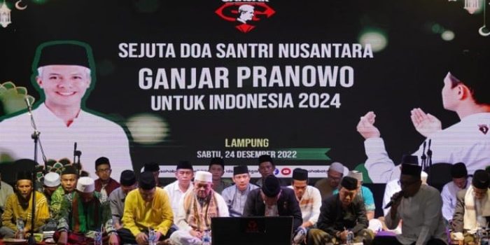 Relawan Saga gelar doa bersama di Lampung.