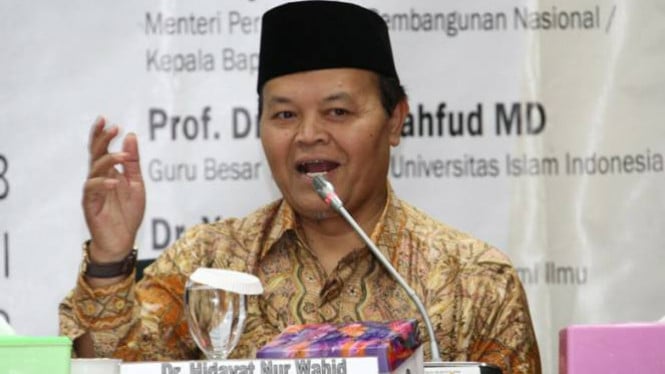 Politikus senior PKS sekaligus Wakil Ketua MPR, Hidayat Nurwahid.