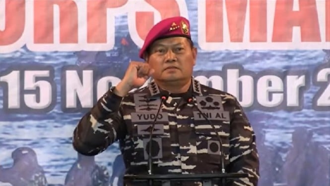 Kepala Staf TNI AL (KSAL) Laksamana TNI Yudo Margono