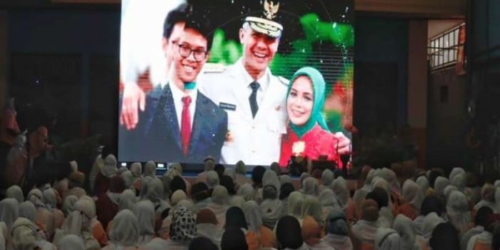 Emak-emak di Jakarta menggelorakan apresiasi 'Ganjar Presiden 2024'
