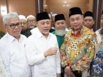Mendag sekaligus Ketum PAN Zulhas dan Ketua PW Muhammadiyah Jatim Sukadiono