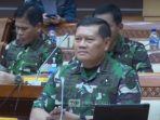 Calon Panglima TNI Laksamana Yudo Margono saat fit and proper test di DPR.