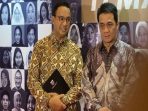 Mantan Gubernur DKI Jakarta Anies Baswedan dan eks Wagub DKI Jakarta, Riza Patria.