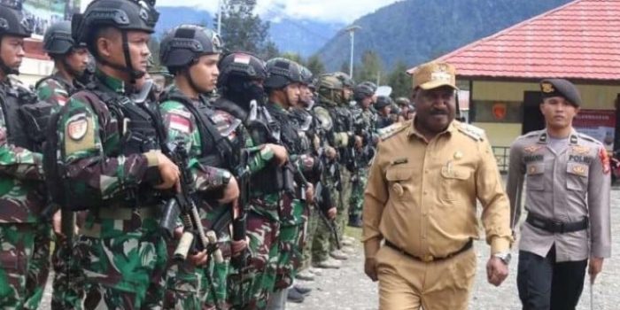 VIVA Militer: Satgas Yonif Raider 303/SSM ikut Apel Operasi Lilin Cartenz Papua