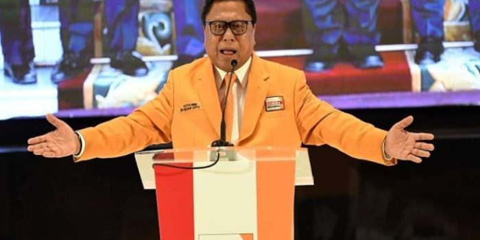 Ketua Umum Partai Hati Nurani Rakyat (Hanura) Oesman Sapta Odang