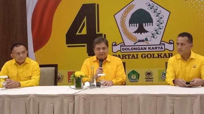 Ketua Umum Partai Golkar Airlangga Hartarto.