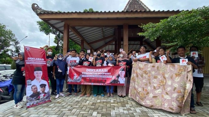 Millenial di Yogyakarta Bersama Relawan Sahabat Ganjar