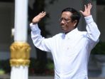 Mahfud MD datang ke Istana Kepresidenan Jakarta