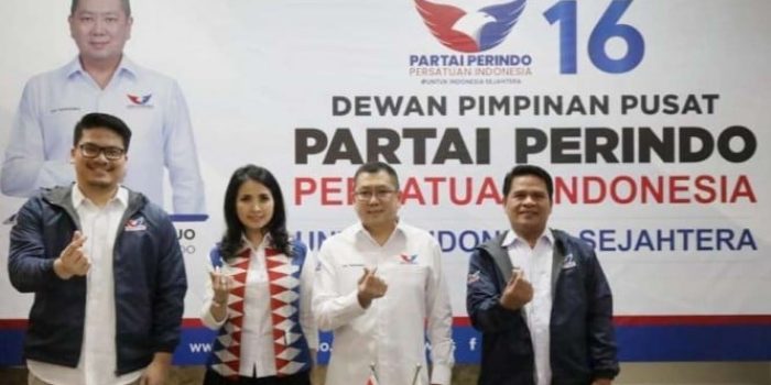 Michael Victor Sianipar dan Sortaman Saragih Masuk Partai Perindo