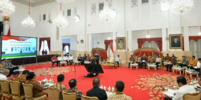 (Ilustrasi) Presiden Jokowi pimpin Sidang Kabinet Paripurna