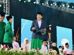 Presiden Jokowi di acara Festival Tradisi Islam Nusantara