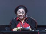 Ketua Umum PDIP Megawati Soekarnoputri di HUT PDIP ke-50