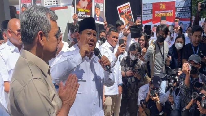 Ketua Umum Partai Gerindra Prabowo Subianto