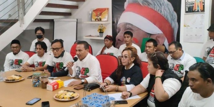 Keterangan Pers GP Mania Membubarkan Diri Tak Mendukung Ganjar Pranowo