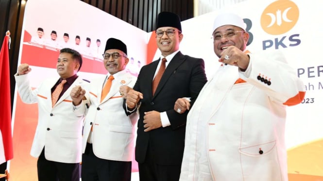 Deklarasi PKS Usung Anies Baswedan Sebagai Capres di Pilpres 2024