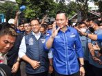 Anies Baswedan dan Ketum Partai Demokrat Agus Harimurti Yudhoyono (AHY).