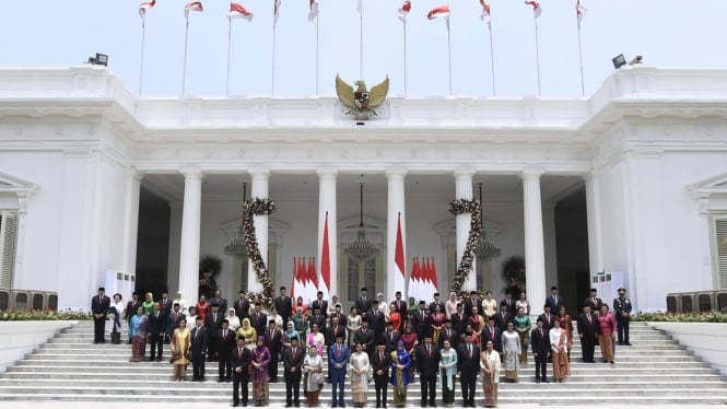 Jajaran Menteri Kabinet Indonesia Maju