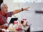 Politikus PDIP sekaligus Gubernur Jawa Tengah Ganjar Pranowo