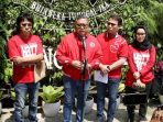 Sekjen PDIP Hasto Kristiyanto, Ahmad Basarah, Adian Napitupulu dan Rizky Aprilia