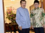 Jusuf Kalla (JK) saat bertemu dengan Ketum PKB, Muhaimin Iskandar atau Cak Imin.