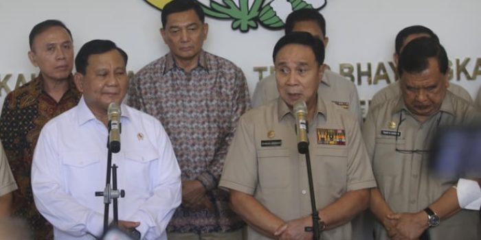 Pertemuan Prabowo Subianto-Persatuan Purnawirawan (PP) Polri