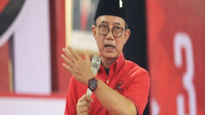 Plh Ketua DPD PDIP Jatim Budi Sulistyono.