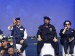 Anies Baswedan dan Ketua Umum Nasdem Surya Paloh di Apel Siaga Perubahan