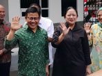 Ketua Umum PKB Muhaimin Iskandar alias Cak Imin dan Ketua DPP PDIP Puan Maharani